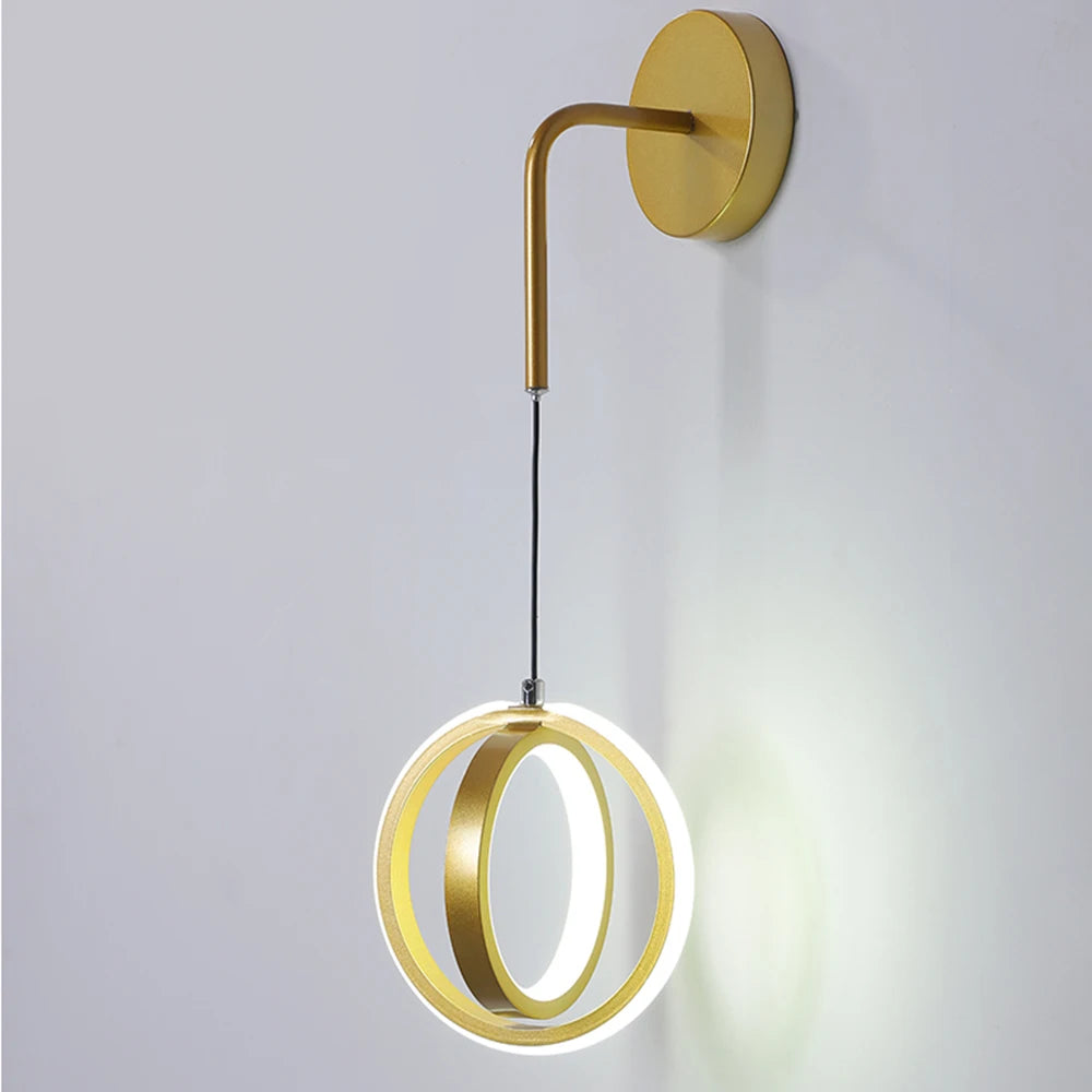 Moderne LED-Wandleuchte für elegante Wohnraumgestaltung - vue 3 sur 7