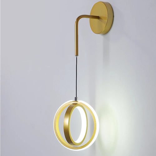 Moderne LED-Wandleuchte für elegante Wohnraumgestaltung - vue 4 sur 7