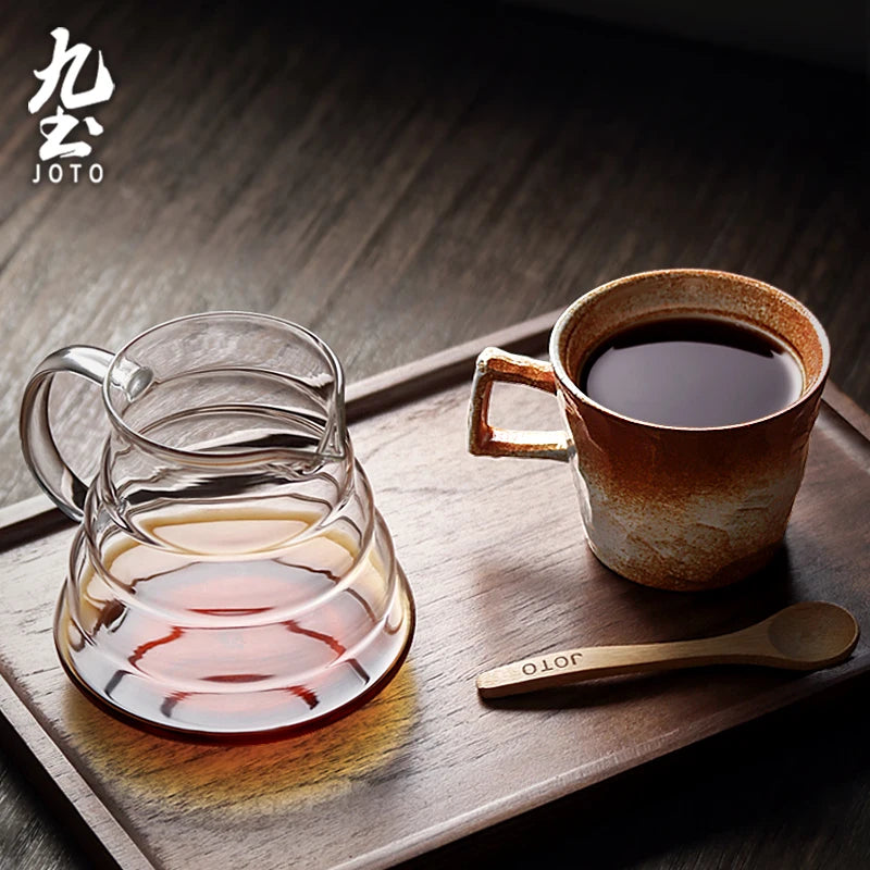 Tasse café céramique artisanale style vintage rustique - vue 7 sur 7