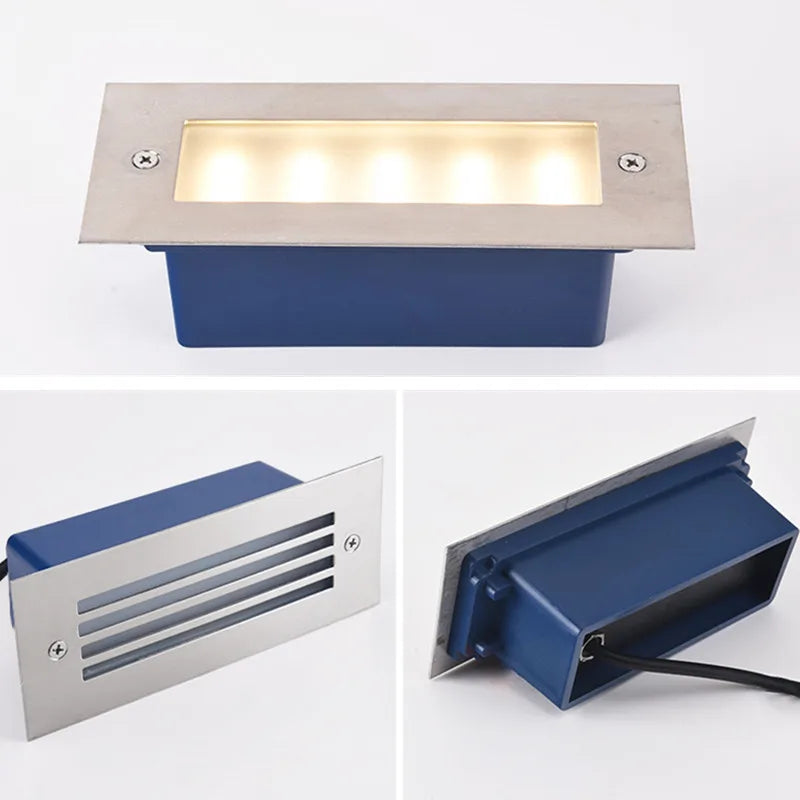 Étanche IP65 3W 5W Led lampe souterraine encastré escalier sol Spot lumière sol jardin paysage mur éclairage extérieur 85 ~ 265V - vue 4 sur 13