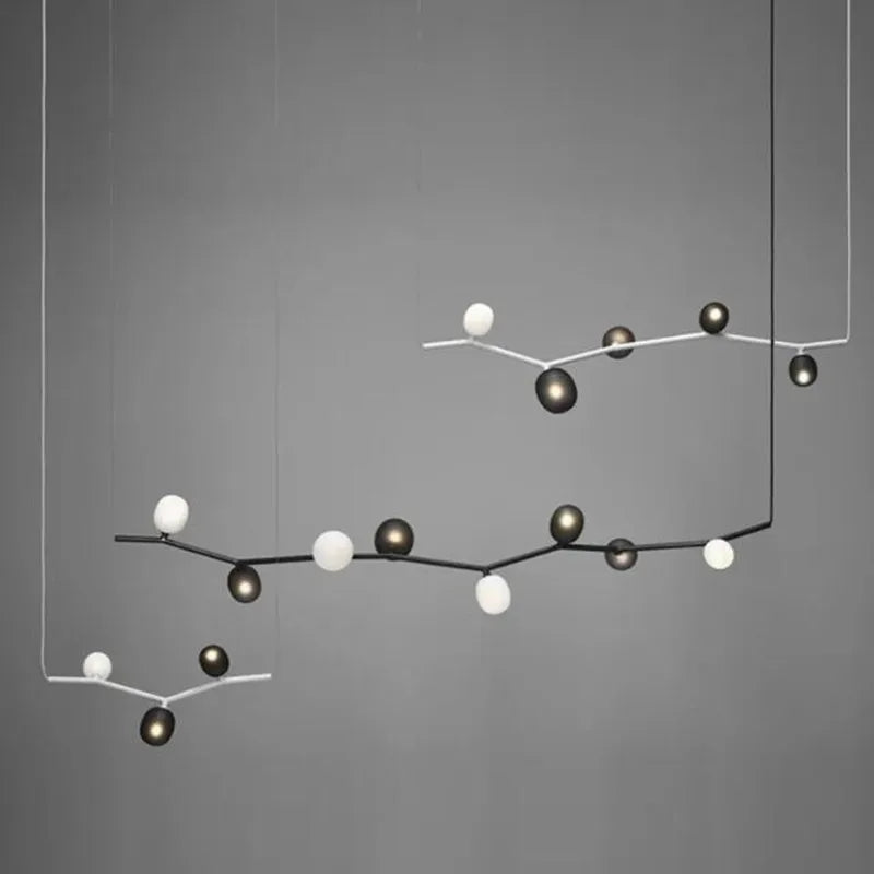 lustre nordique pour éclairage décoratif et ambiance chaleureuse