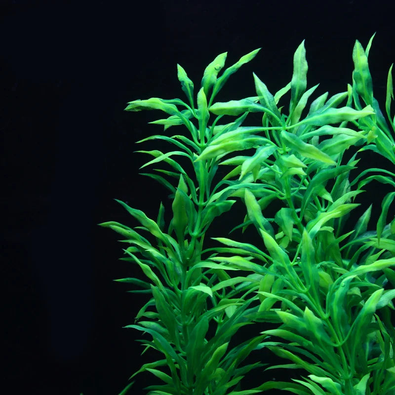 gazon aquatique artificiel pour décoration d'aquarium avec plantes en plastique - vue 6 sur 10