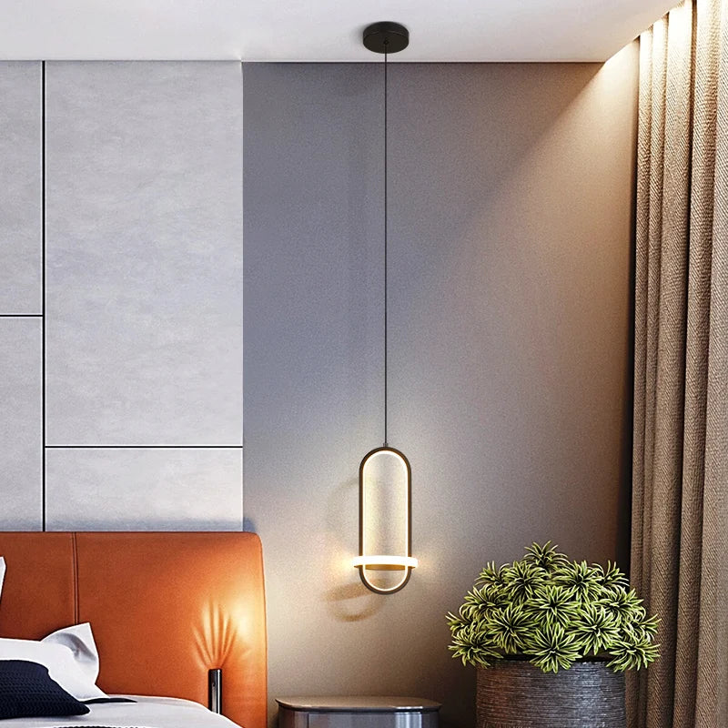 lustre scandinave suspendu pour table et cuisine - vue 3 sur 8