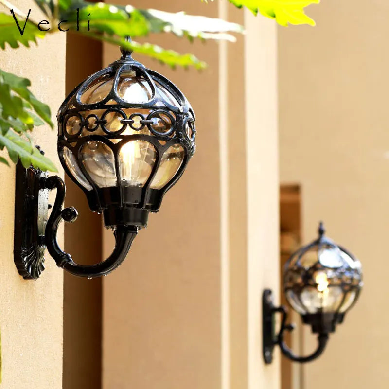 applique murale extérieure étanche pour jardin et décoration - vue 3 sur 8