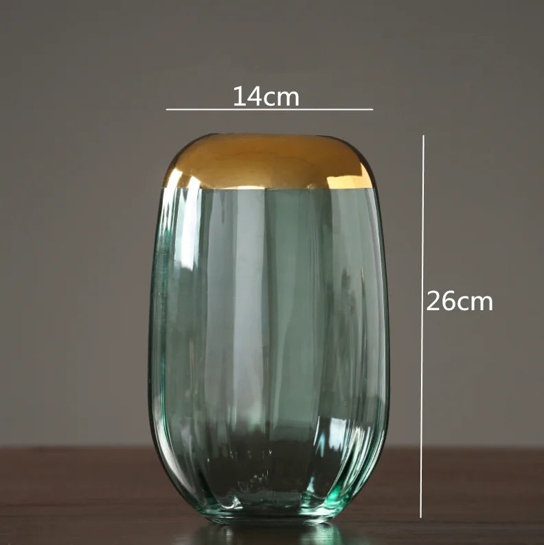 vase en verre créatif pour arrangements floraux modernes artisanaux - vue 9 sur 11