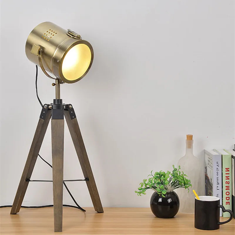 lampadaire nordique LED en bois massif pour intérieur moderne - vue 5 sur 10