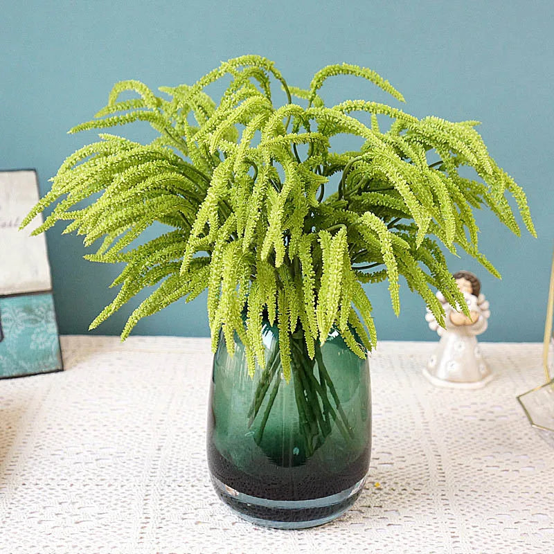 lot de 3 plantes artificielles en forme de larmes d amoureux - vue 4 sur 7