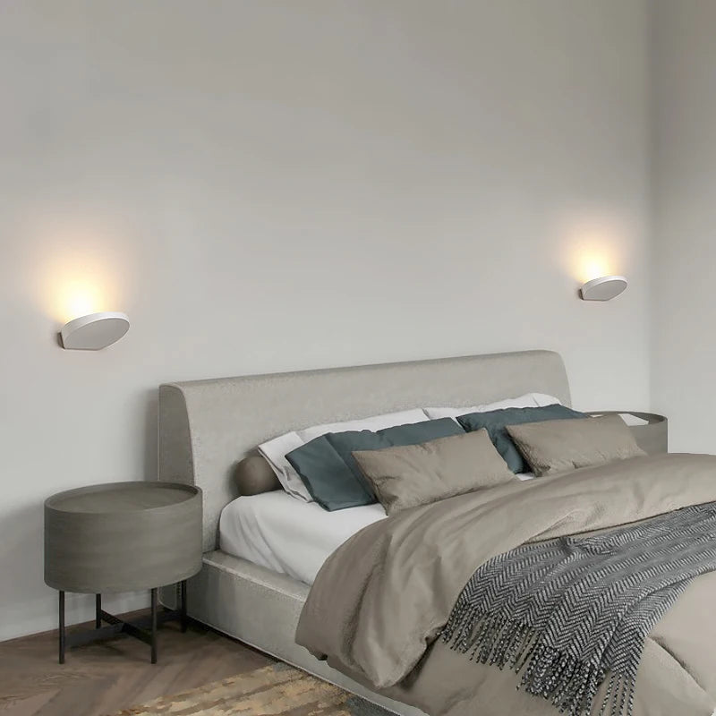 applique murale led nordique moderne idéale pour hôtel allée escaliers - vue 6 sur 12