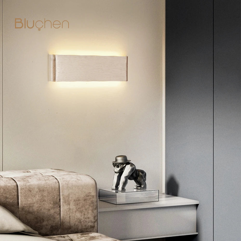 applique murale led moderne pour un éclairage intérieur élégant - vue 4 sur 10