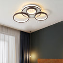 lustre led moderne en bois et aluminium pour éclairage intérieur