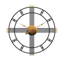 Modern Minimalist Iron Wall Clock, Nordic Style, Mute Clock, Living Room, 50cm