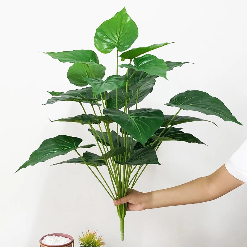 plante artificielle tropicale monstera pour décoration intérieure et extérieure - vue 5 sur 11