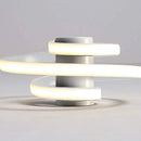 Plafonnier LED moderne en forme de spirale