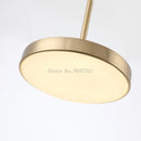 lustre nordique en acrylique led simple pour restaurant et café