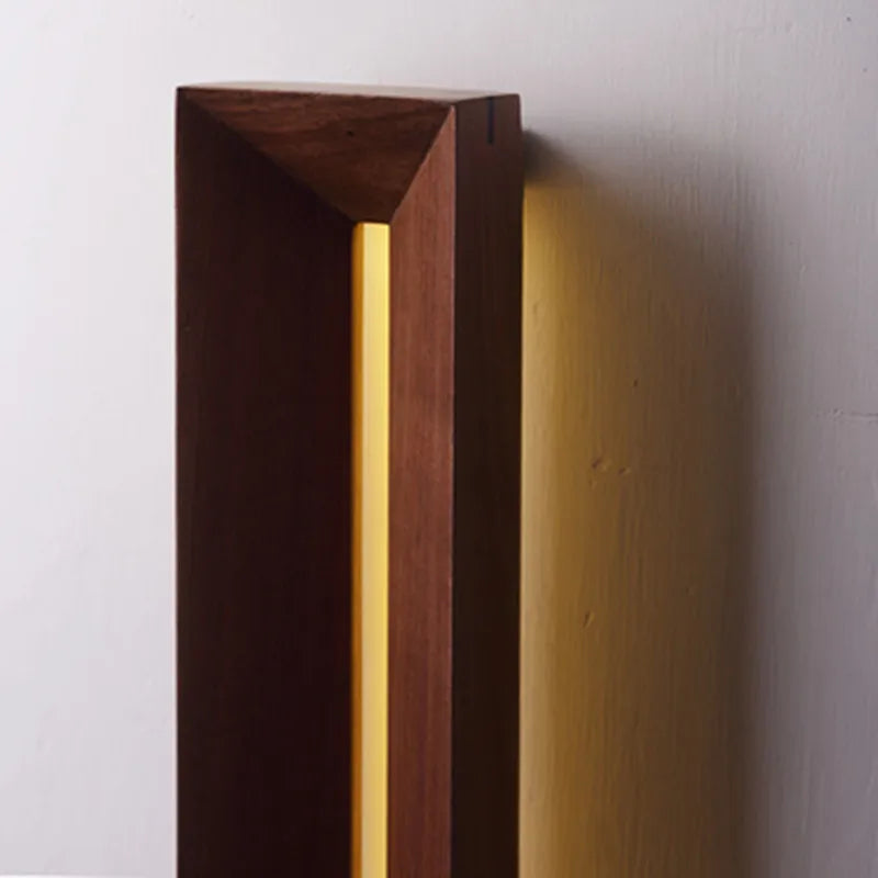 applique murale en bois moderne pour éclairage intérieur - vue 5 sur 7