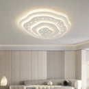plafonnier moderne à leds réglable en acrylique