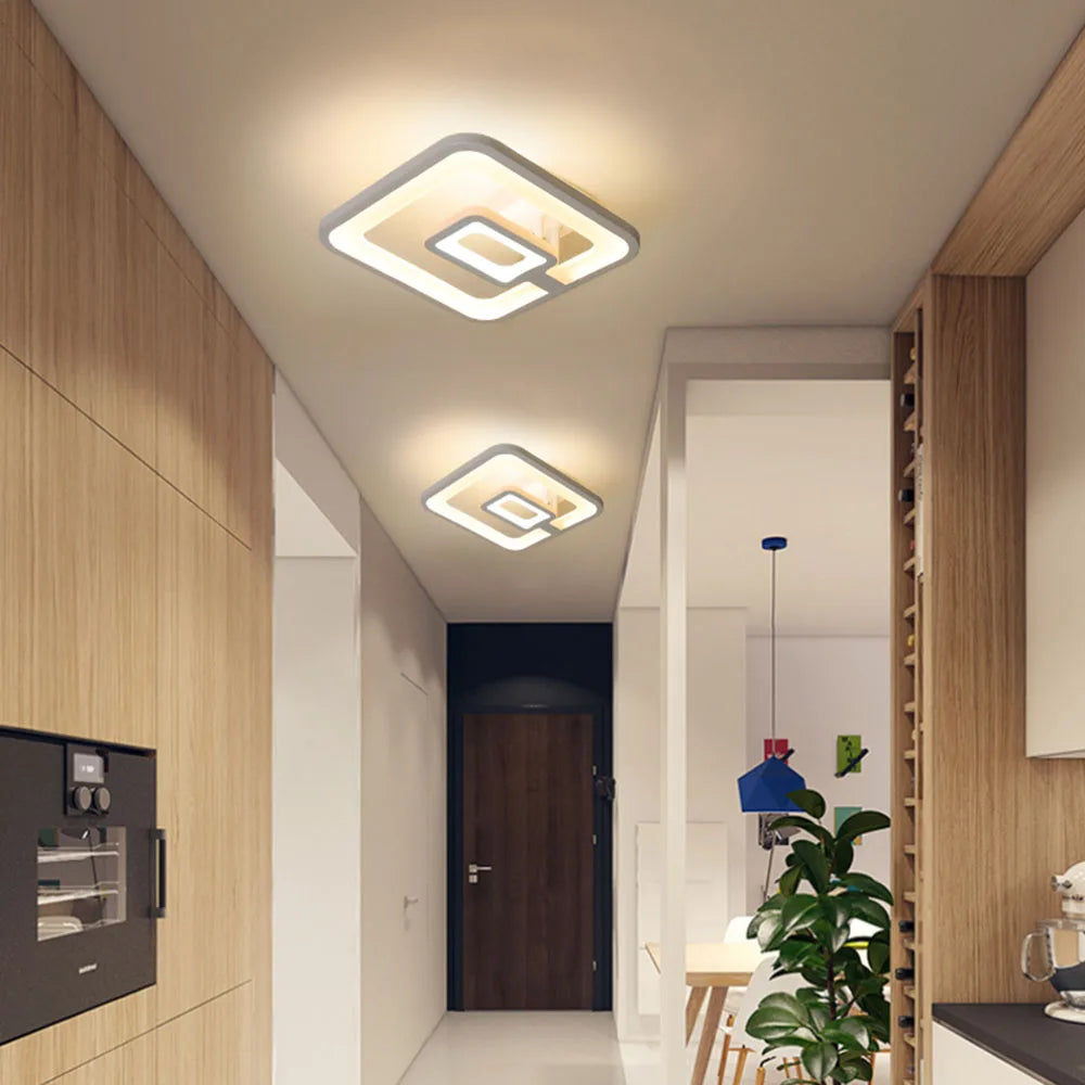 Plafonnier à forme moderne LED - vue 3 sur 22