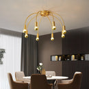 lampe étoilée de luxe en cuivre haricot magique