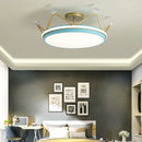 Kinder-Pendelleuchte Krone LED modern Winfordo