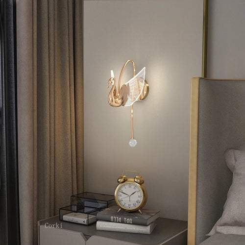 LED-Wandleuchte nordisch Design Luxus für elegantes Interieur - vue 3 sur 8