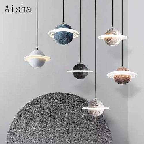 suspension étoile design industriel moderne pour intérieur décoratif
