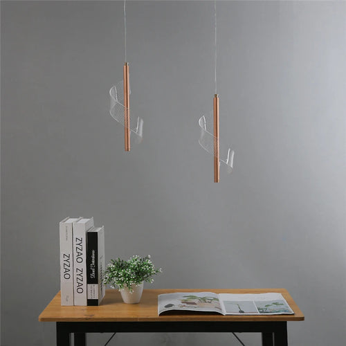 Moderne Pendelleuchte aus Acryl im nordischen Design für Restaurants - vue 3 sur 8