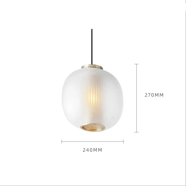 Retro-Pendelleuchte aus Rauchglas industrielles Design für den Innenbereich