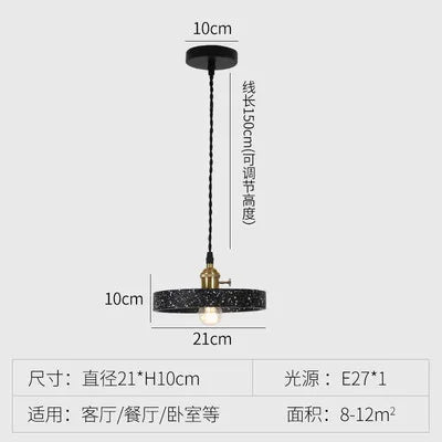 suspension industrielle en ciment pour table et bar - vue 17 sur 23
