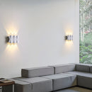 applique murale led moderne extérieure étanche en aluminium nordique