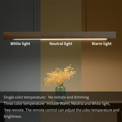 Lustre led haute puissance style nordique moderne