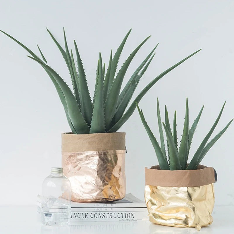 plantes succulentes artificielles pour décoration intérieure et extérieure - vue 4 sur 8