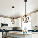 lustre led vintage moderne 1/3 têtes suspension abat-jour