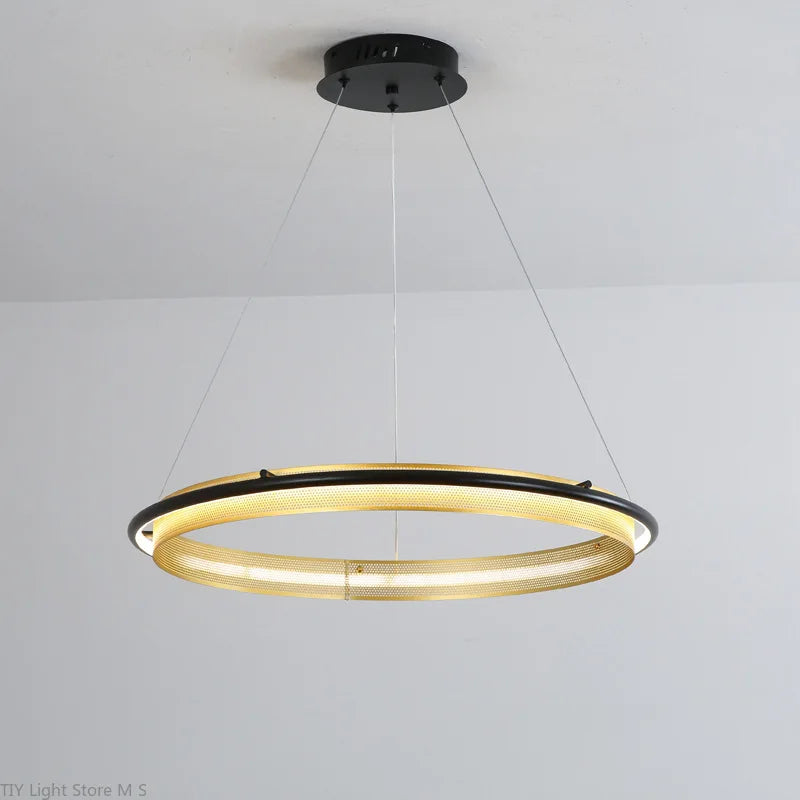 lustre moderne led pour décoration de luxe créative - vue 3 sur 12