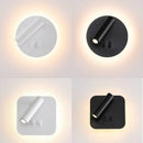 Minimalistischer LED-Kronleuchter mit Projektor-Schalter für dekorative Beleuchtung