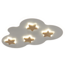 LED-Deckenleuchte Kreative Wolken und Sterne für Kinder