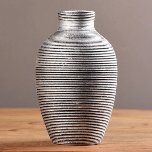 vase en céramique moderne pour décoration intérieure de fleurs