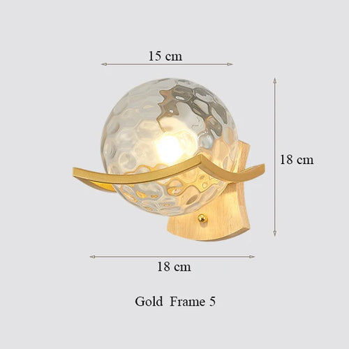 applique murale moderne en bois design lumineux décoratif en forme de lune