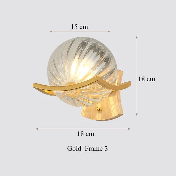 applique murale moderne en bois design lumineux décoratif en forme de lune - vue 21 sur 21