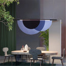 lustre moderne en acrylique pour restaurant bar café lumineux et créatif