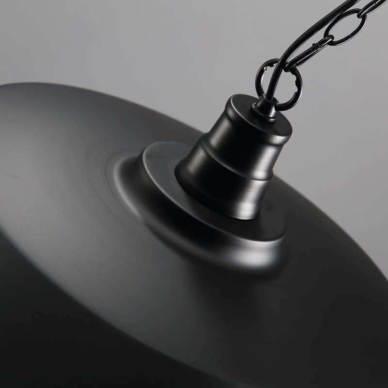 suspension en fer rétro style loft pour café et boutiques - vue 6 sur 8