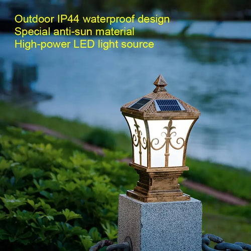 Dekorative LED-Solarleuchte für Garten und Außenbereich - vue 4 sur 17