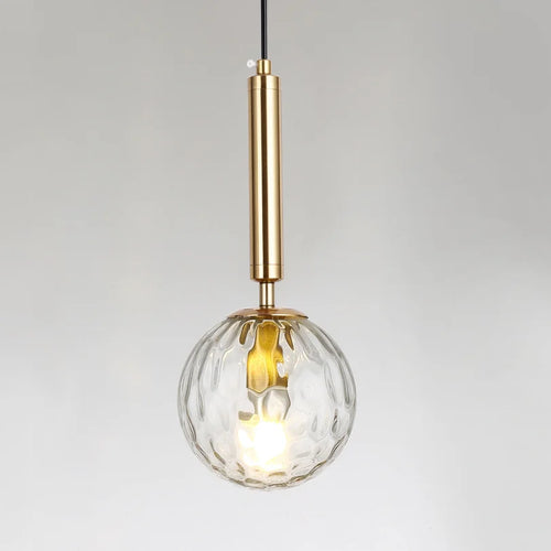 Moderner Glas-Kronleuchter mit LED für Bar und Restaurant - vue 4 sur 10