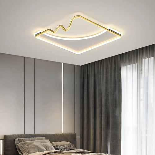 Dekorative LED-Deckenleuchte für modernes und elegantes Interieur - vue 4 sur 15