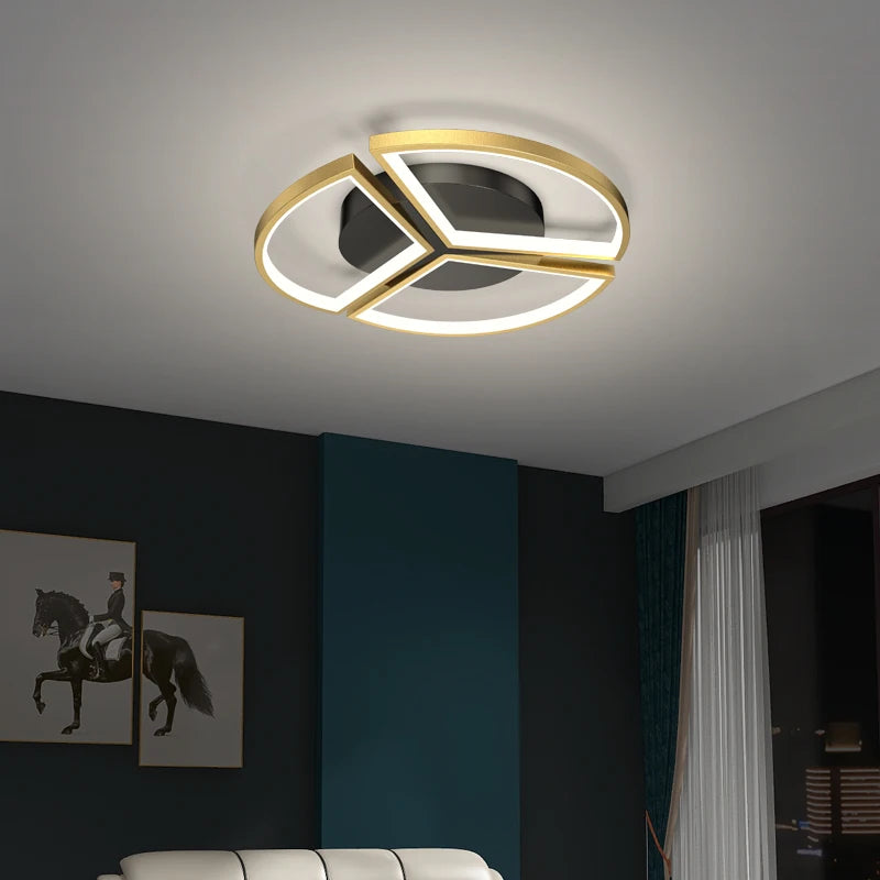 plafonnier led en aluminium éclairage décoratif pour intérieur - vue 7 sur 14