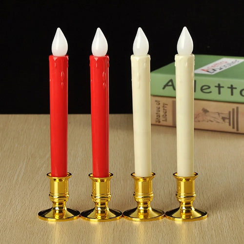 lot de 2 bougeoirs traditionnels pour mariage et dîner