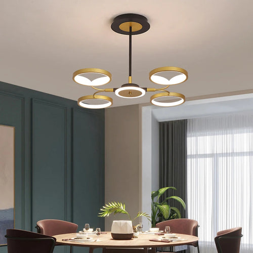 Moderne LED-Deckenleuchte für ein elegantes und stilvolles Interieur - vue 5 sur 9