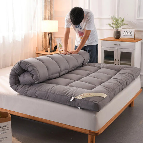 matelas tatami pliable doux pour lit double queen king size - vue 4 sur 6