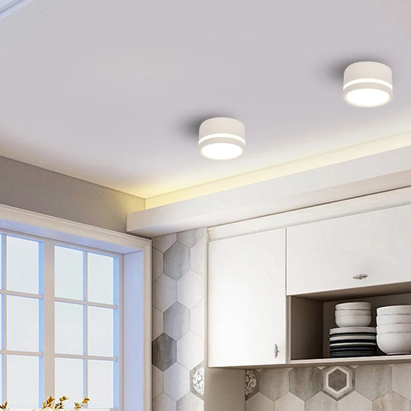 lot de 10 lampes led de guidage montées en surface - vue 5 sur 8
