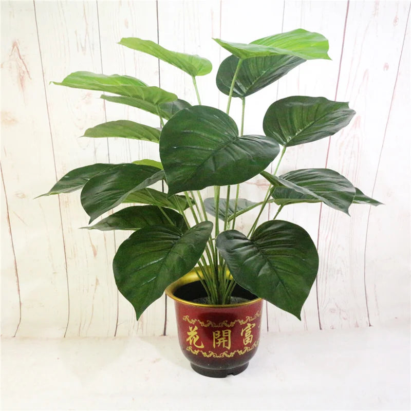 plantes artificielles tropicales monstera pour décoration intérieure - vue 7 sur 9