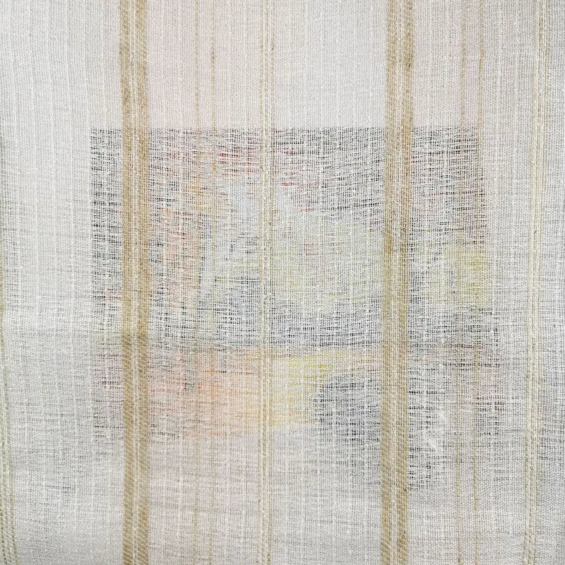 Rideau rayé style européen pour salon chambre intérieur
